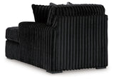 Midnight-Madness 3-Piece Sectional with Chaise