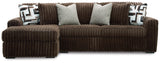 Midnight-Madness 2-Piece Sectional Sofa with Chaise