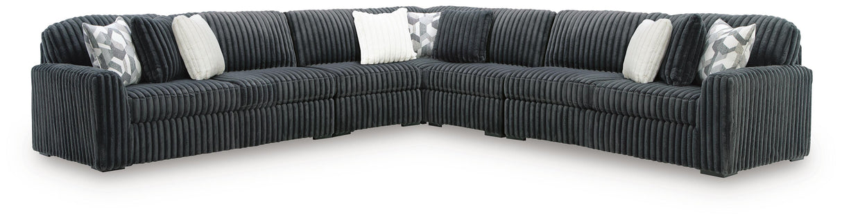 Midnight-Madness 5-Piece Sectional
