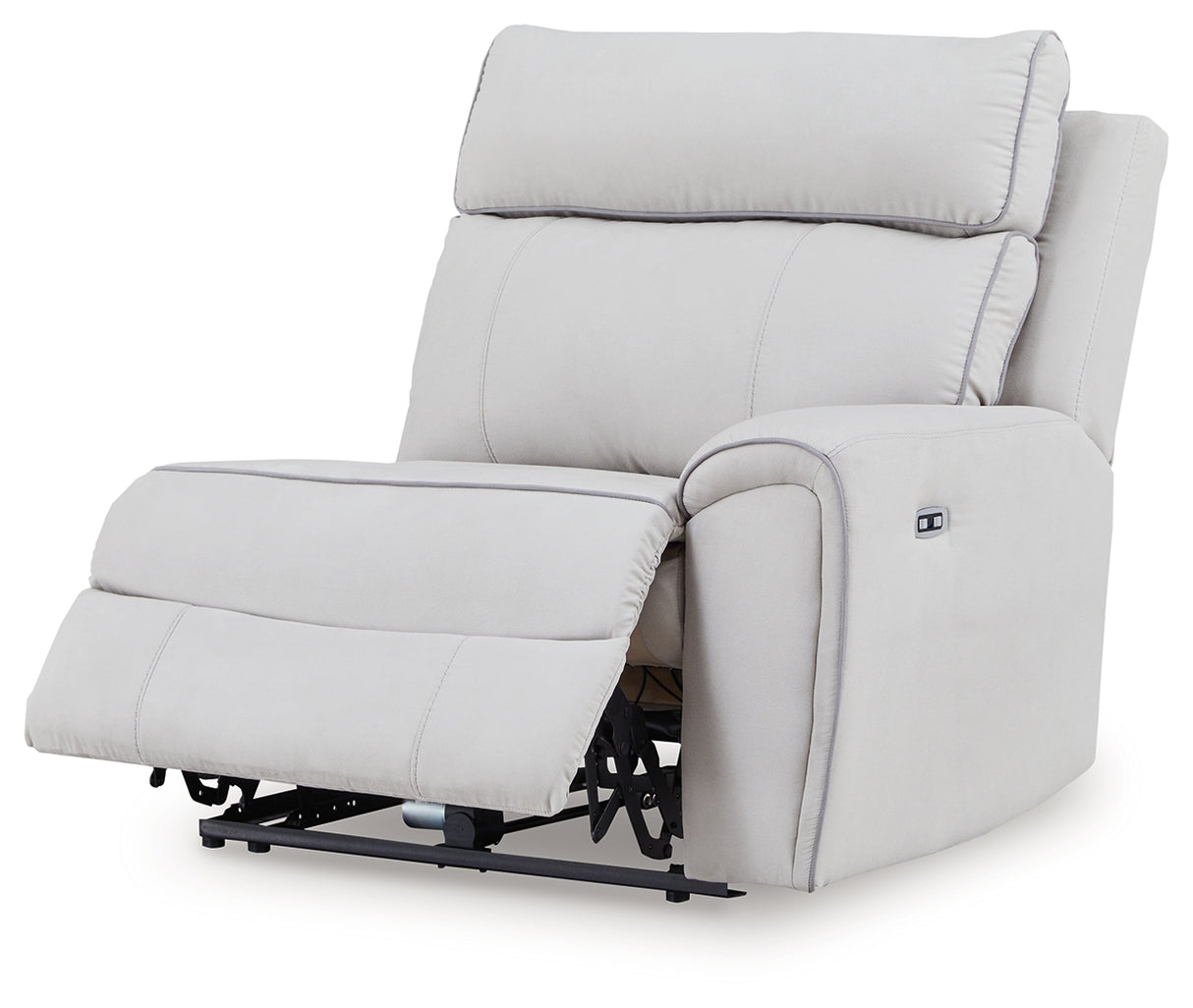 Social Pointe 5-Piece Reclining Sectional with Storage Consoles