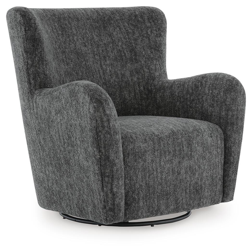 Rowenburg Swivel Glider Accent Chair