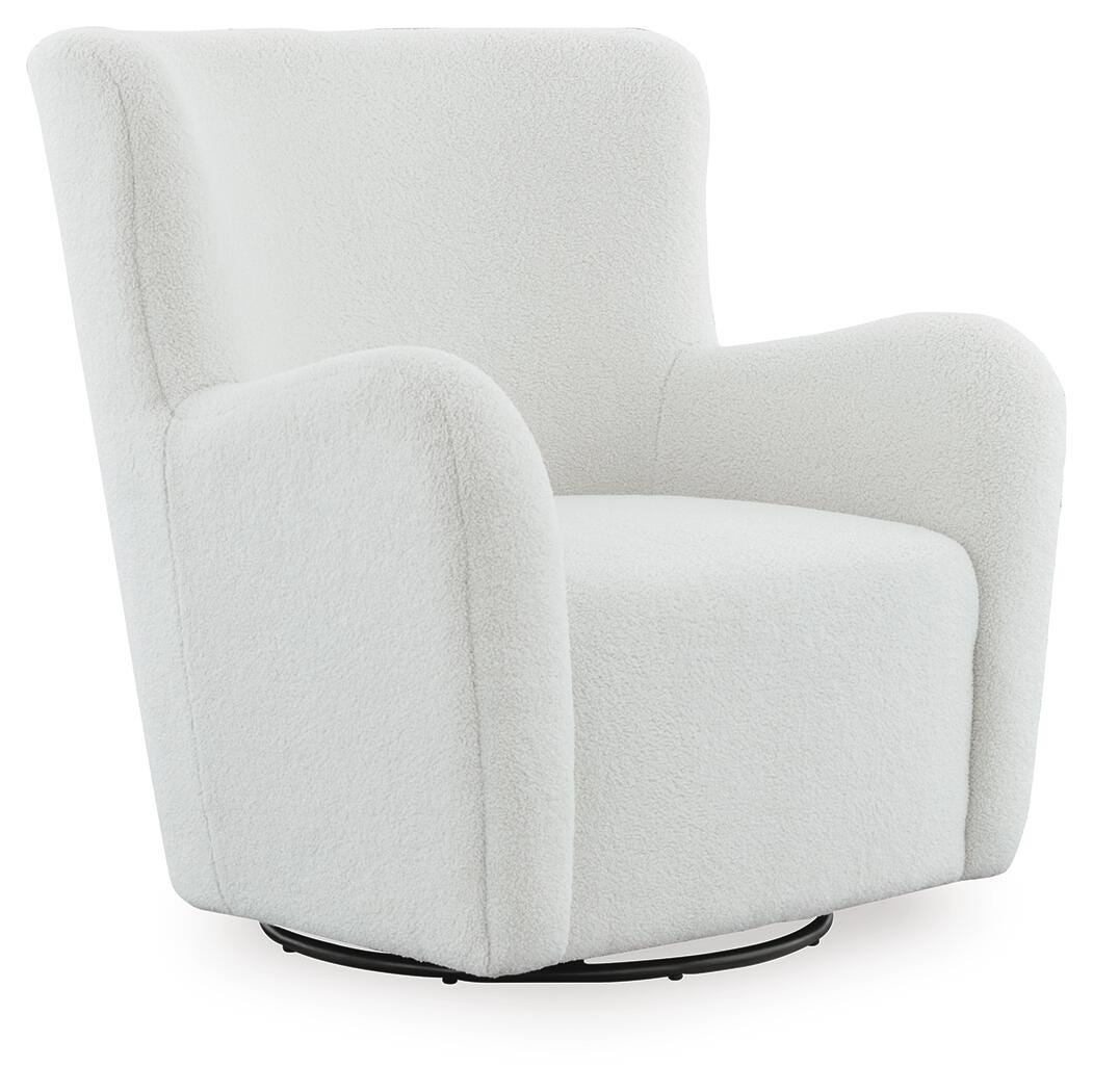 Rowenburg Swivel Glider Accent Chair