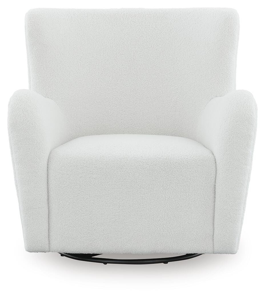 Rowenburg Swivel Glider Accent Chair