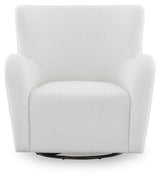 Rowenburg Swivel Glider Accent Chair