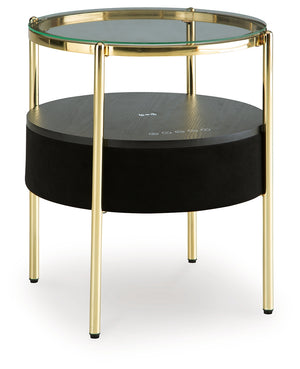 Black/Gold Finish