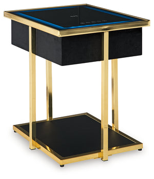 Black/Gold Finish