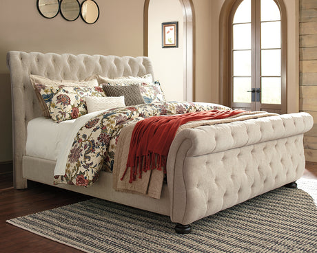 Willenburg Queen Upholstered Sleigh Bed