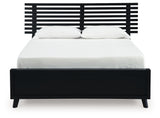 Danziar Queen Slat Panel Bed