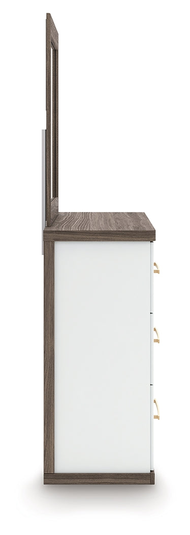 Kendanport Dresser and Mirror