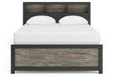 Broachmyn Queen Bookcase Panel Bed