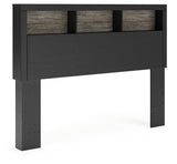 Broachmyn Lighted Queen Bookcase Headboard