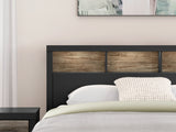Broachmyn King Bookcase Panel Bed