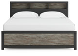 Broachmyn King Bookcase Panel Bed