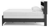Broachmyn King Bookcase Panel Bed