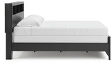 Broachmyn King Bookcase Panel Bed