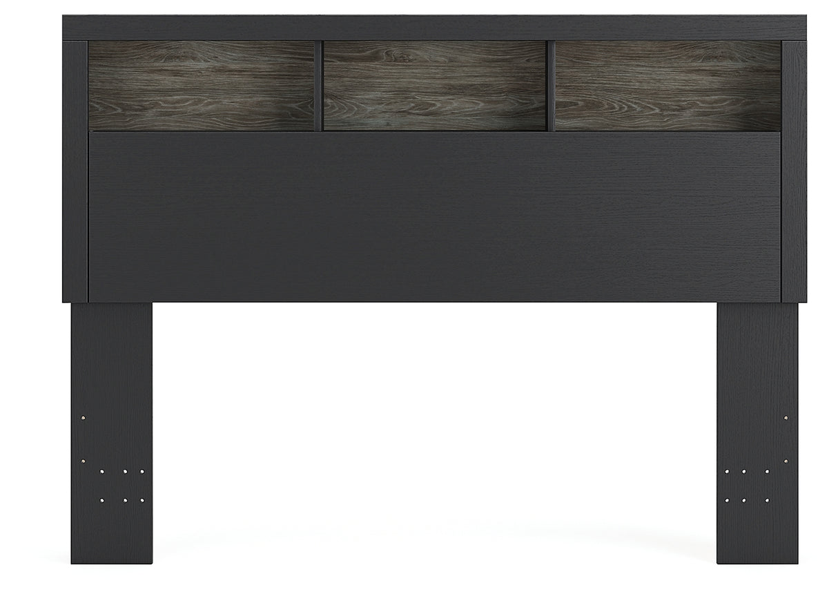 Broachmyn Queen Bookcase Headboard