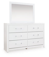 Maeling Dresser and Mirror