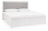 Maeling King Upholstered Panel Bed