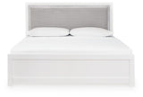 Maeling King Upholstered Panel Bed