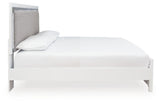 Maeling King Upholstered Panel Bed