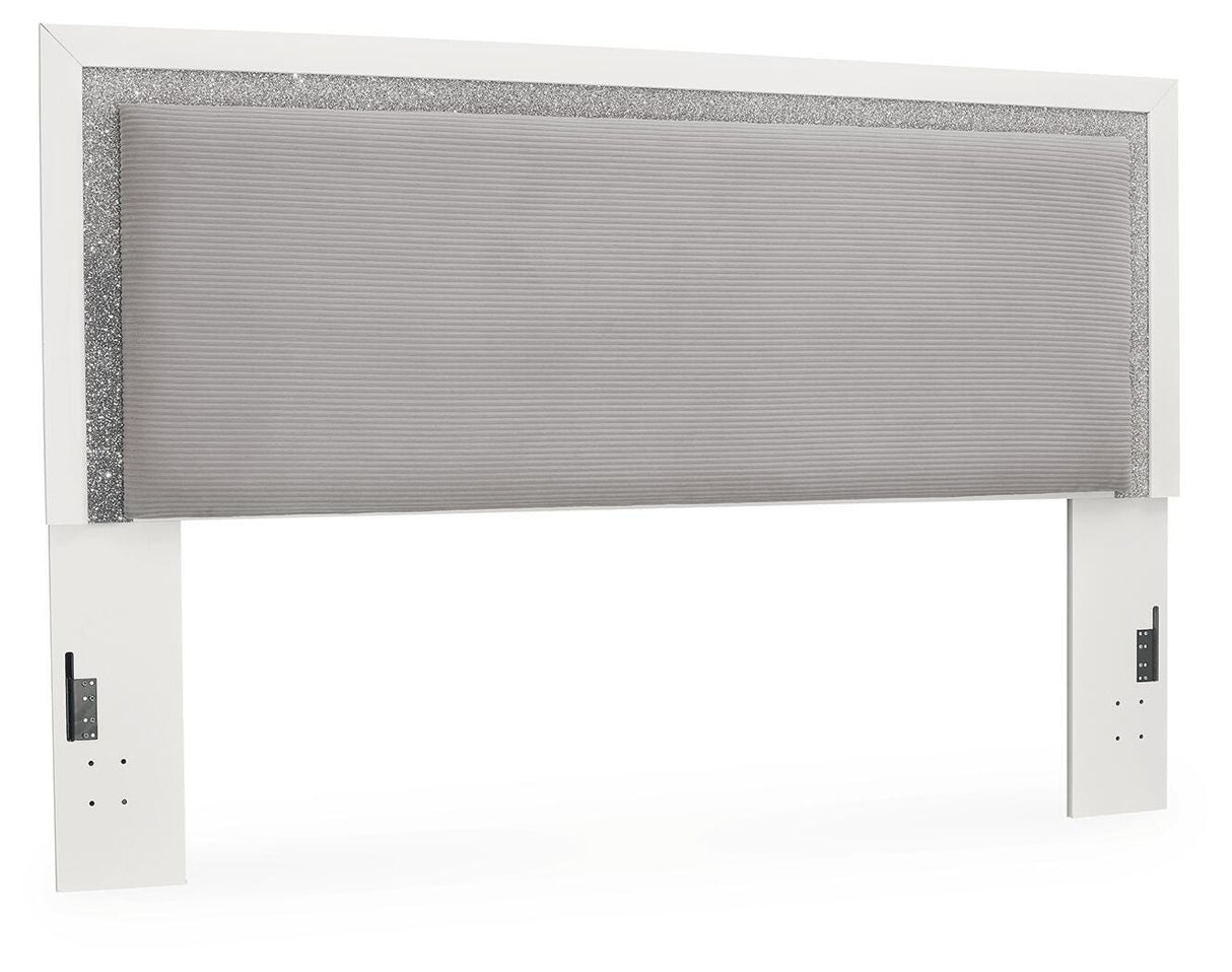 Maeling King Upholstered Panel Headboard