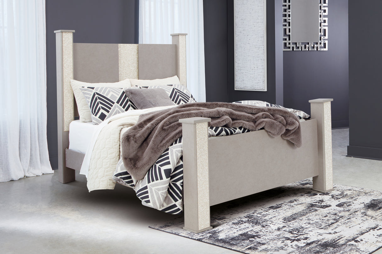 Surancha Queen Poster Bed