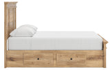 Makidern Queen Panel Storage Bed