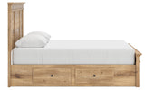 Makidern Queen Panel Storage Bed