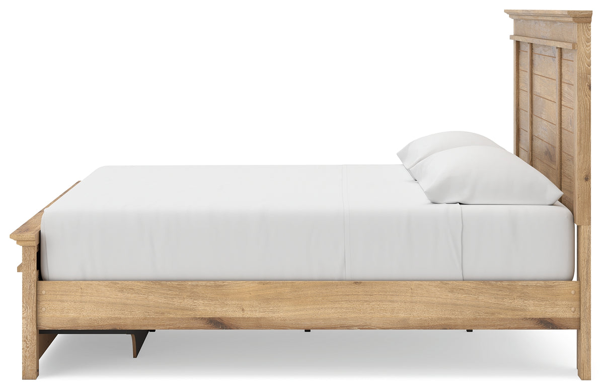 Makidern King Panel Storage Bed