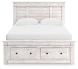 Makidern Queen Panel Storage Bed