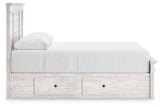 Makidern Queen Panel Storage Bed