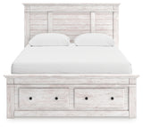 Makidern Queen Panel Storage Bed