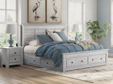 Makidern King Panel Storage Bed