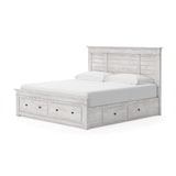 Makidern King Panel Storage Bed