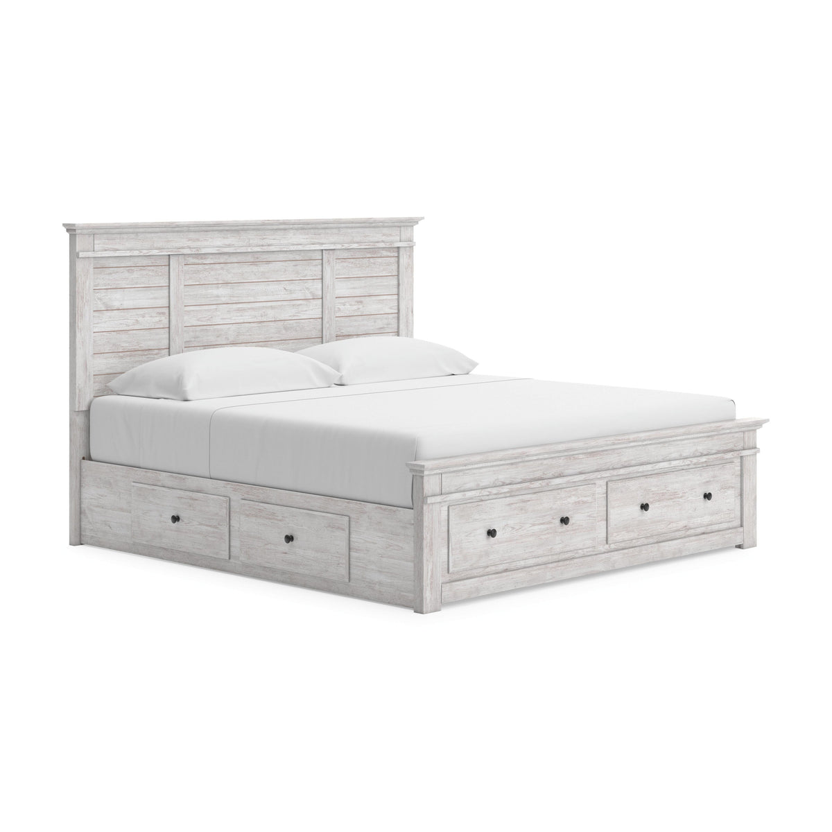 Makidern King Panel Storage Bed