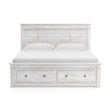 Makidern King Panel Storage Bed