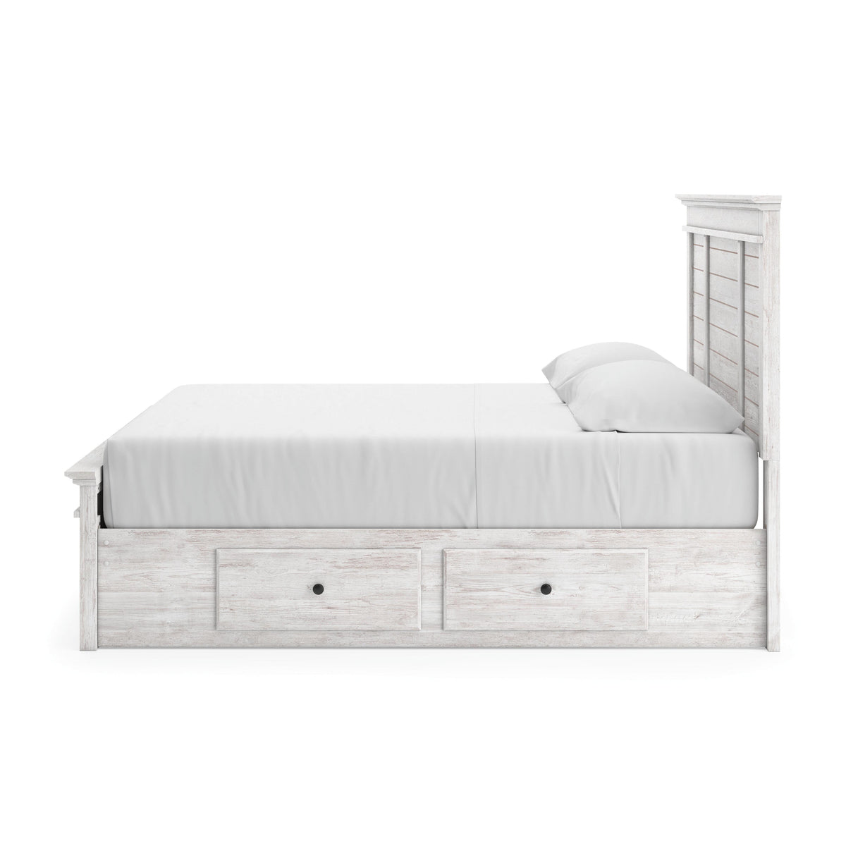 Makidern King Panel Storage Bed