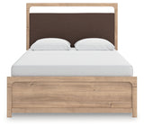 Kinlanni Queen Upholstered Panel Bed