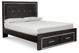 Kaydell Queen Panel Bed with Storage