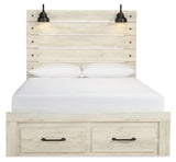 Cambeck Queen Panel Storage Bed