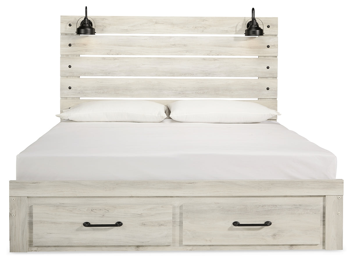 Cambeck King Panel Storage Bed