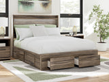 Elbrim Queen Panel Storage Bed