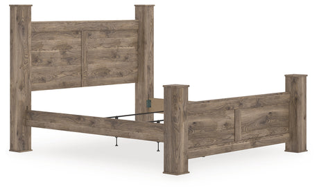 Rusticott King Poster Bed