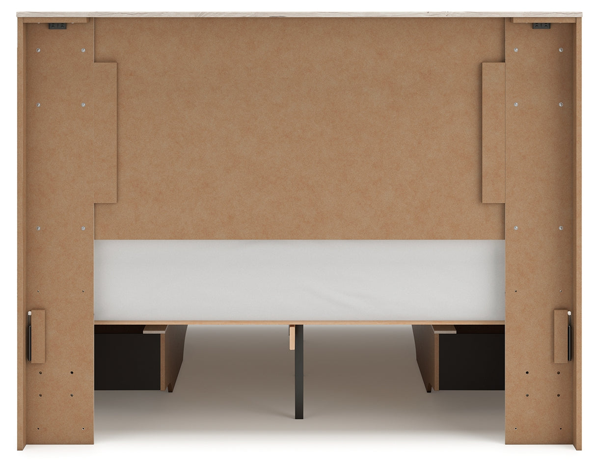 Lawroy Queen Panel Bed with Storage