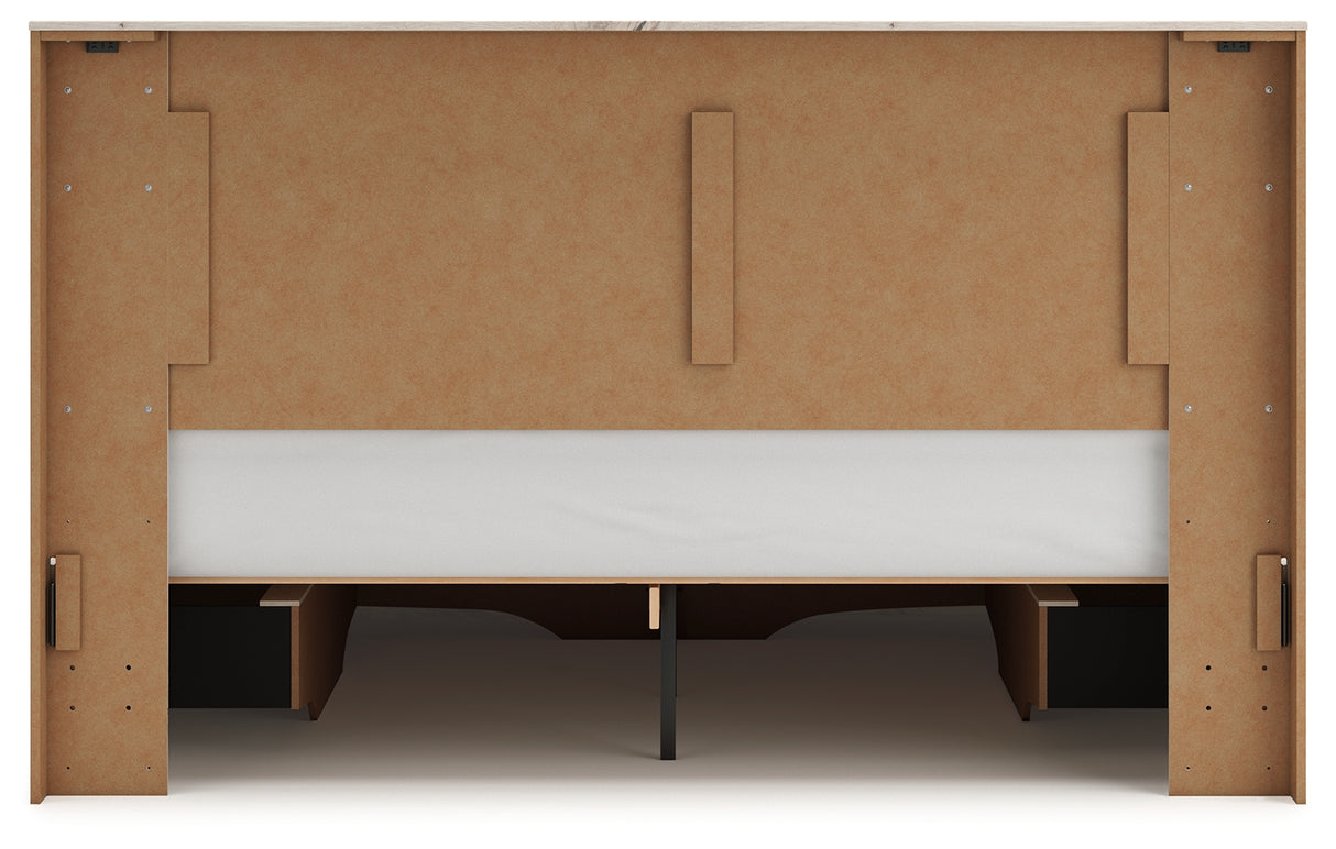 Lawroy King Panel Storage Bed