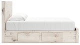 Lawroy King Panel Storage Bed