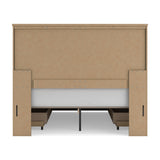 Vonitta Bay Queen Panel Bed with 2 Sided Storage