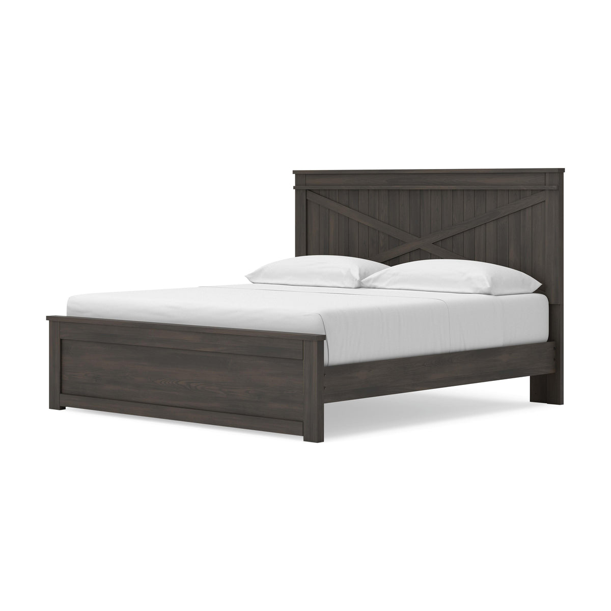 Vonitta Bay King Panel Platform Bed with Storage