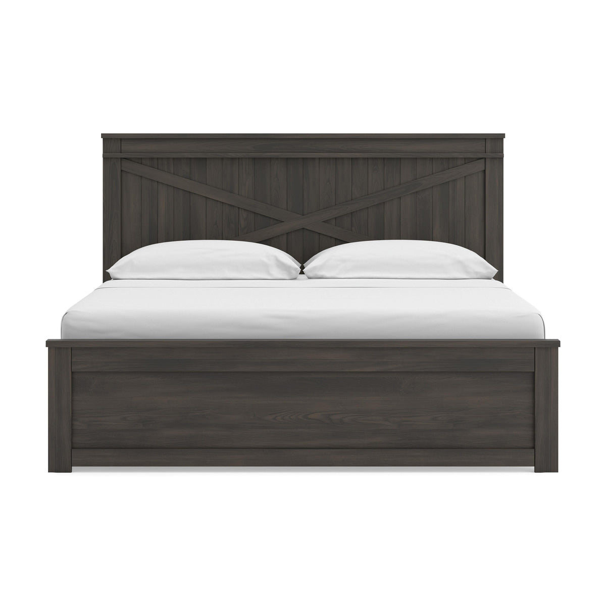 Vonitta Bay King Panel Platform Bed with Storage