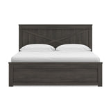 Vonitta Bay King Panel Platform Bed with Storage